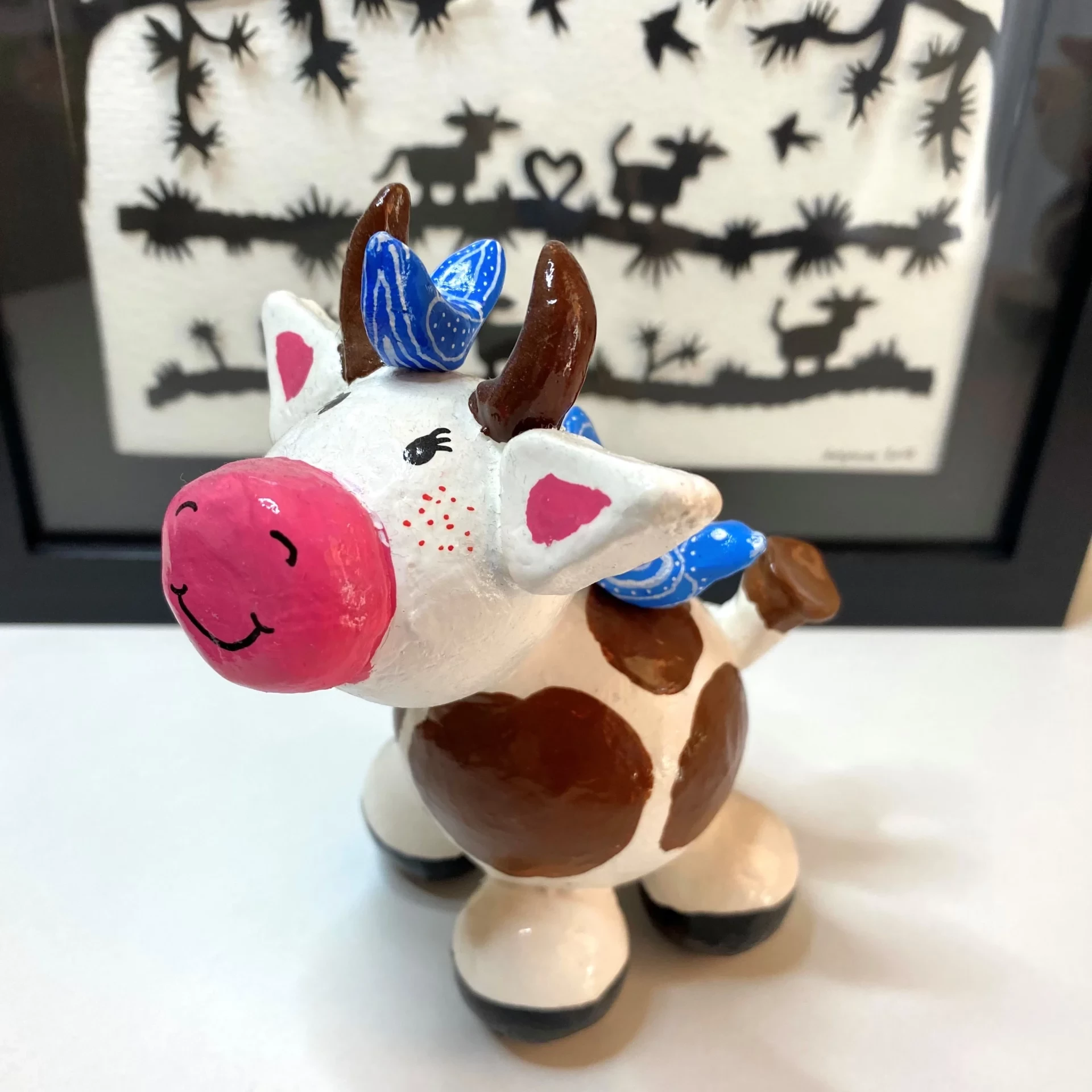 My little cow Birdy par delphine and cow Genève